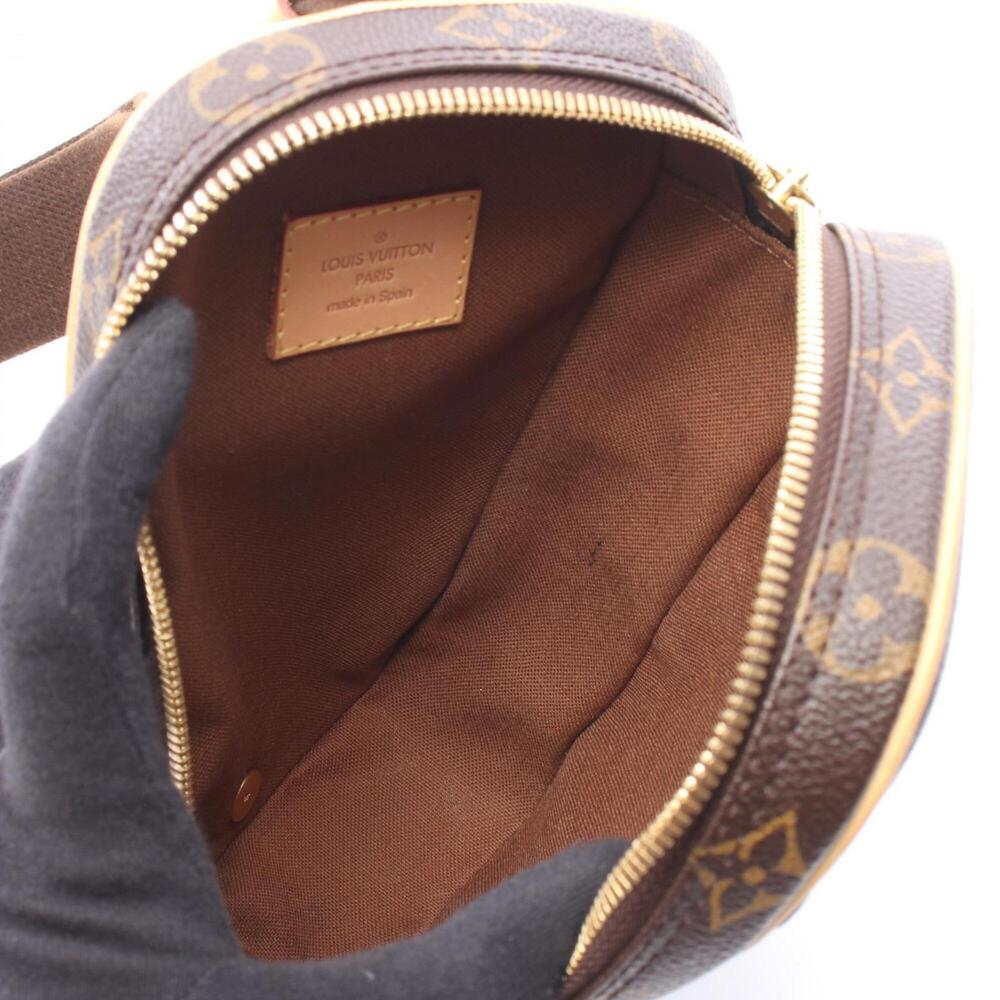 LOUIS VUITTON Brown Monogram Leather Pochette Fanny Pack - Picture 3 of 10
